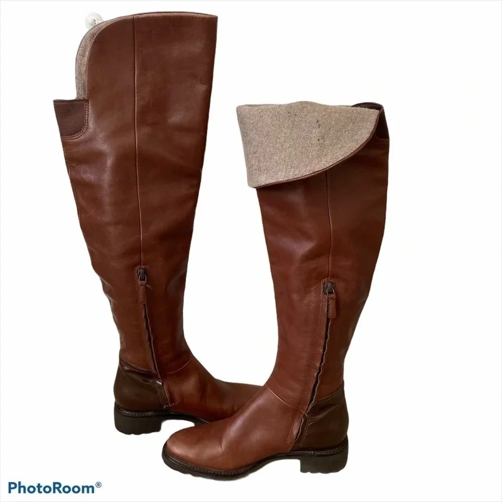 Cole Haan Parson Waterproof Over the Knee Boot 5B